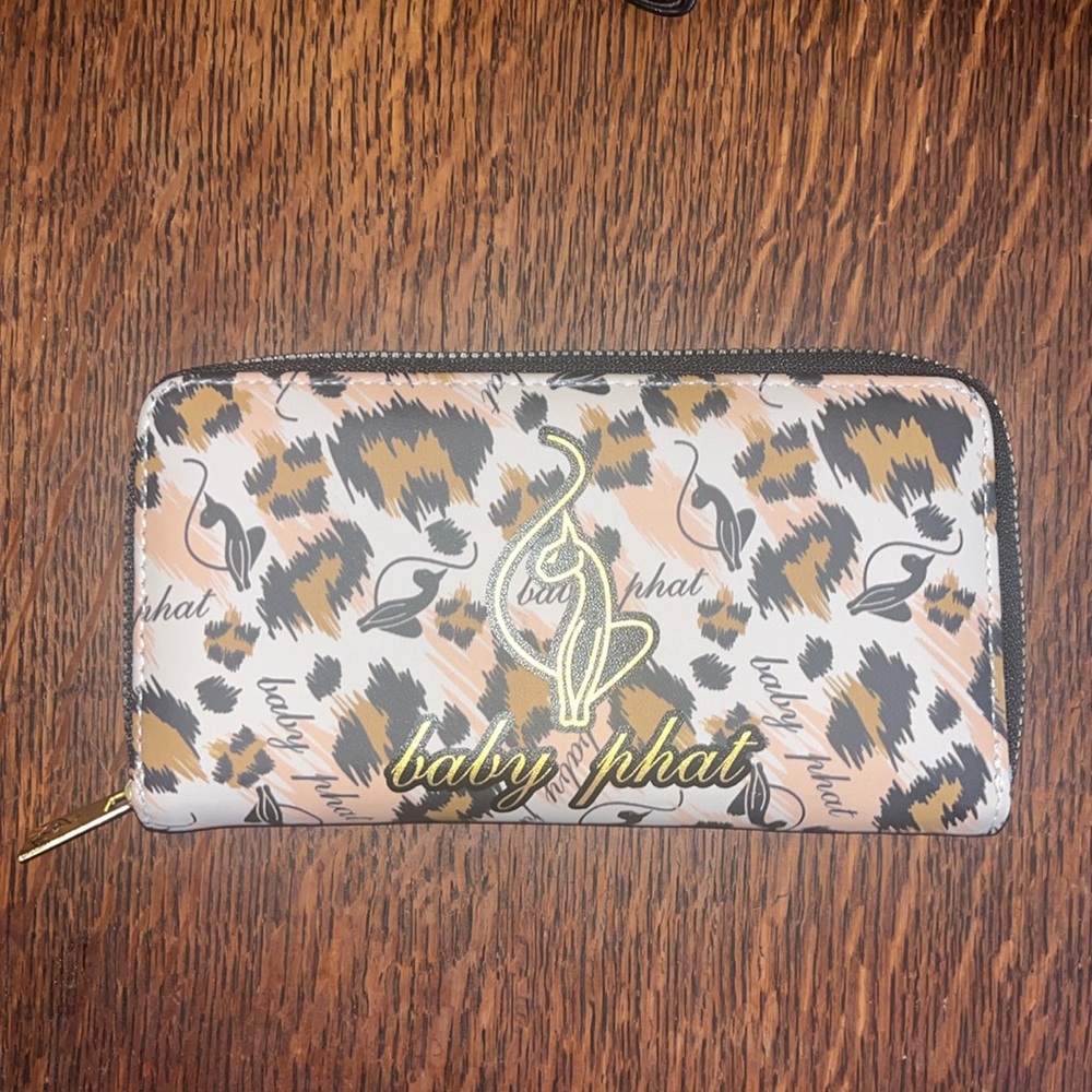 Baby Phat Zipper Wallet